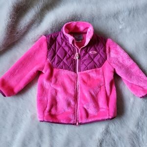 Champion Pink Zip Up Sweatshirt size 18 Months